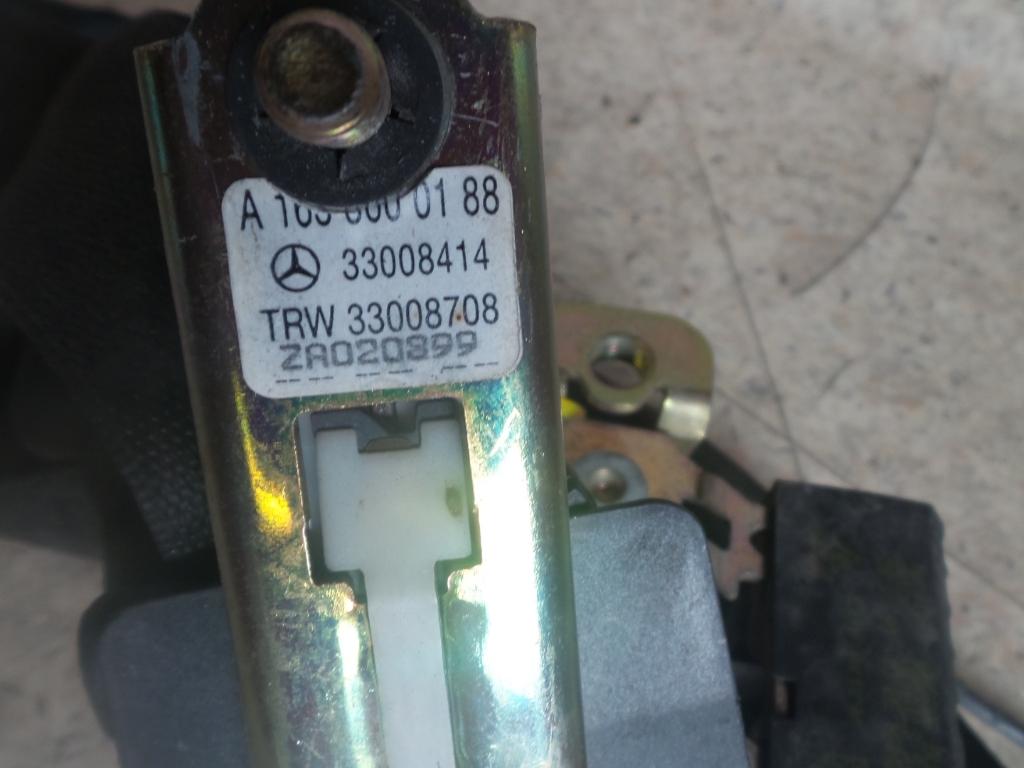 View Auto part Seatbelt/Stalk Mercedes M Class 1999