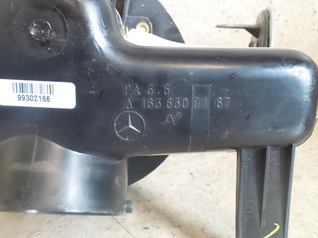 1999 Mercedes M Class Fuel Door / Filler View Auto part Fuel Door / Filler Mercedes M Class 1999