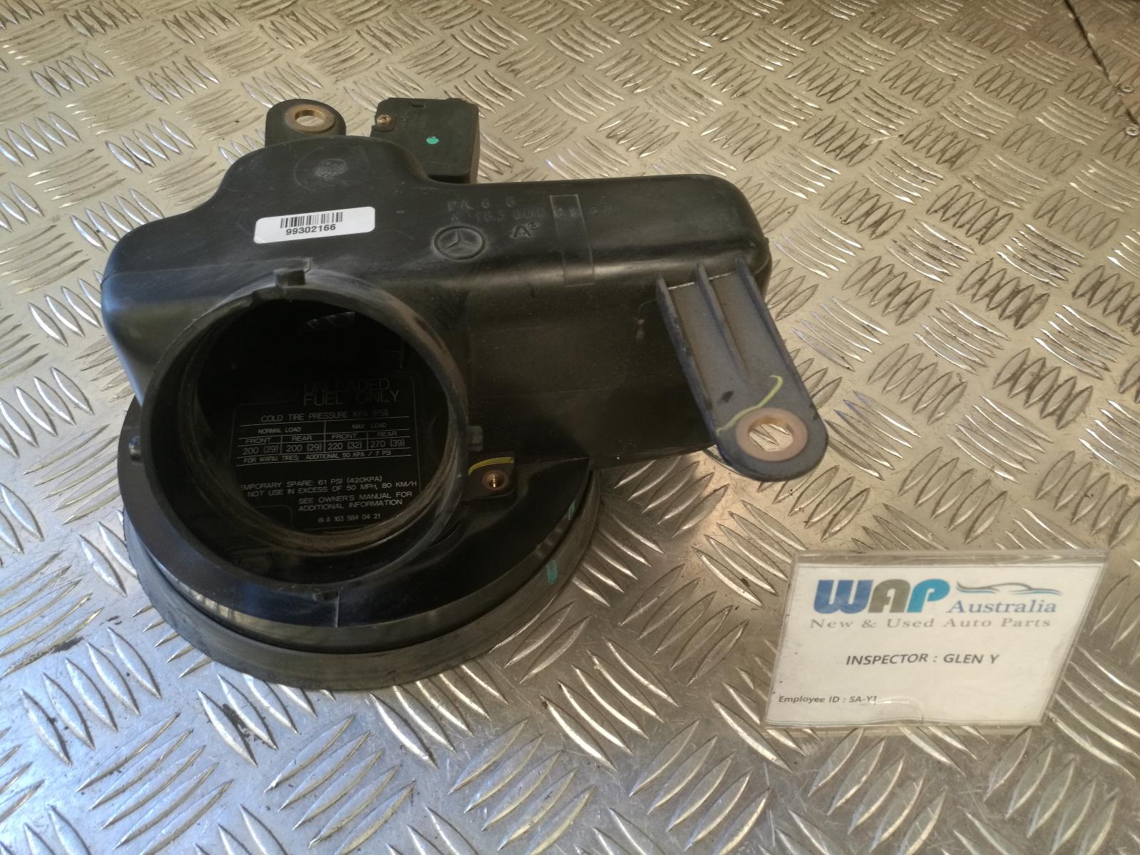 1999 Mercedes M Class Fuel Door / Filler View Auto part Fuel Door / Filler Mercedes M Class 1999