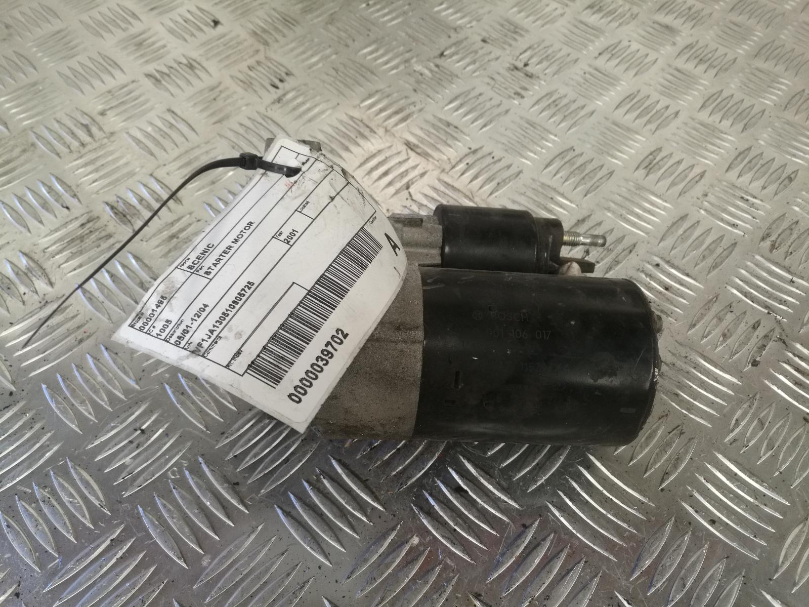 View Auto part Starter Renault Scenic 2001