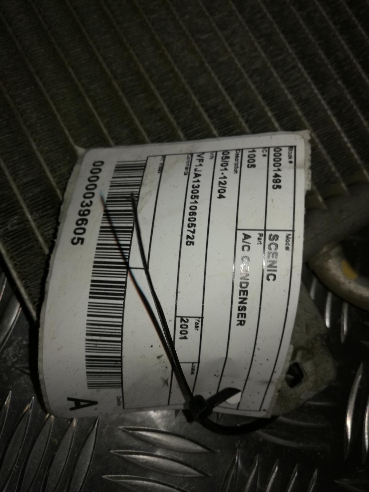 View Auto part A/C Condenser Renault Scenic 2001