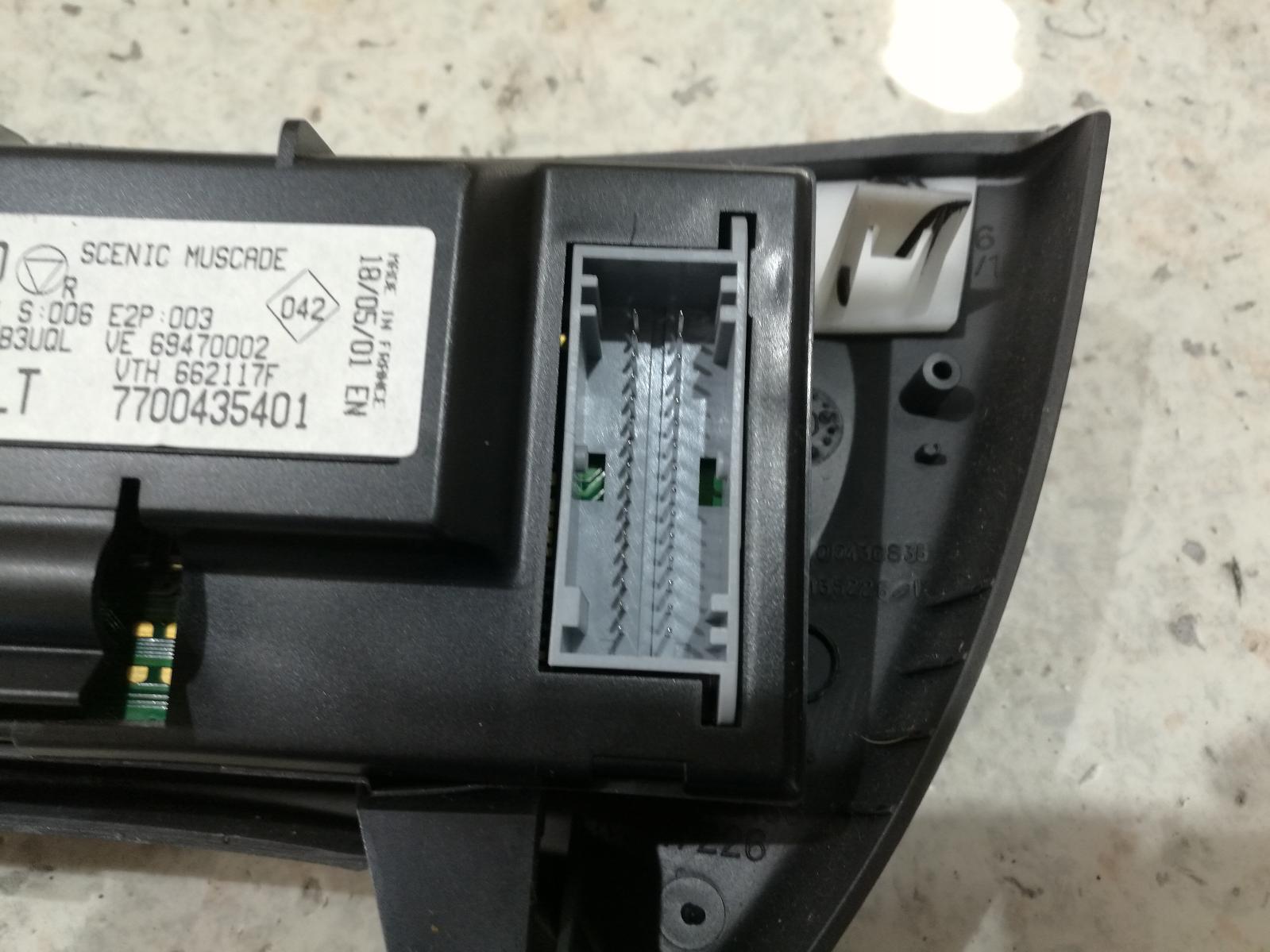 View Auto part Heater/Ac Controls Renault Scenic 2001