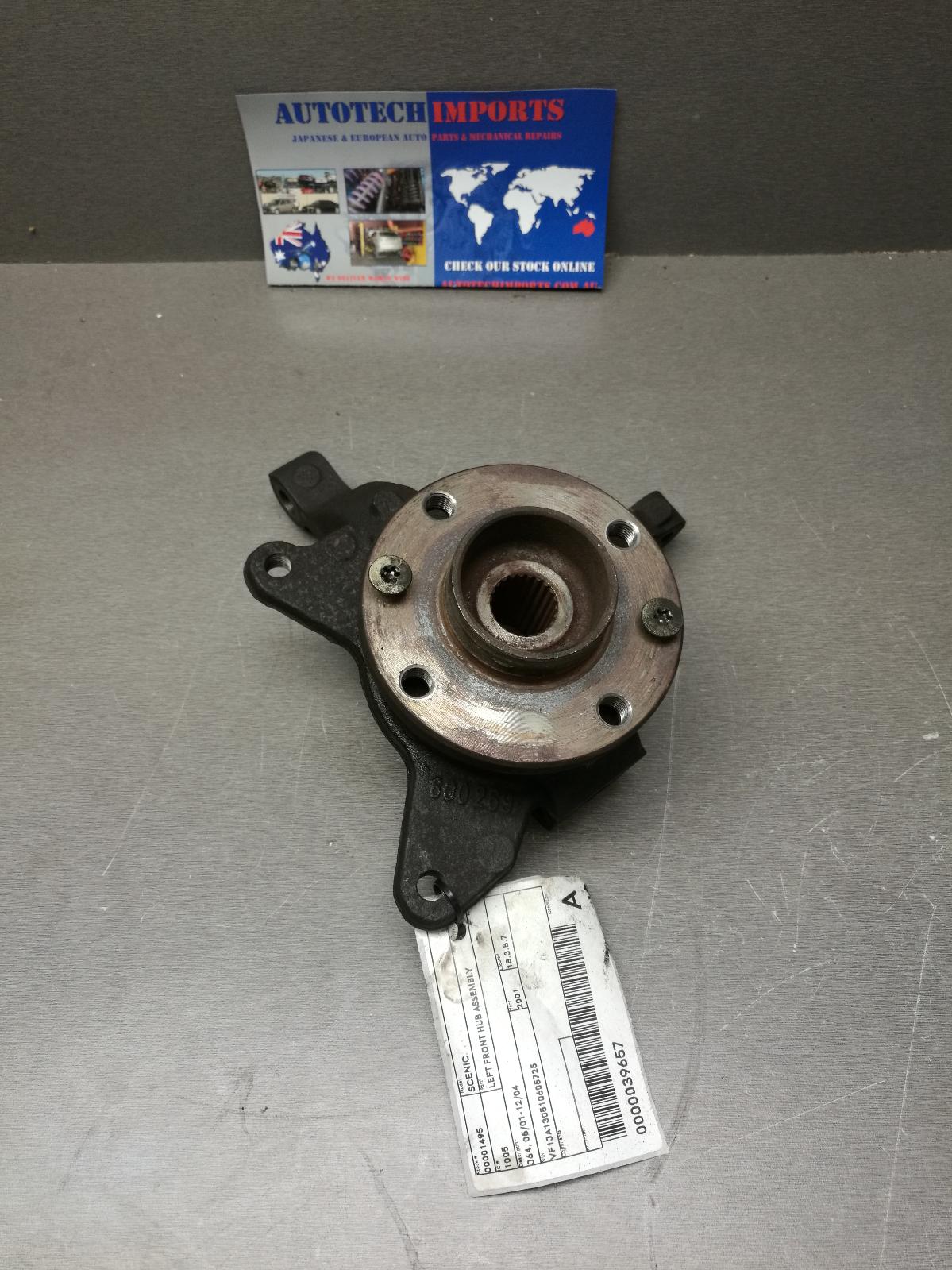 View Auto part Left Front Hub Assembly Renault Scenic 2001