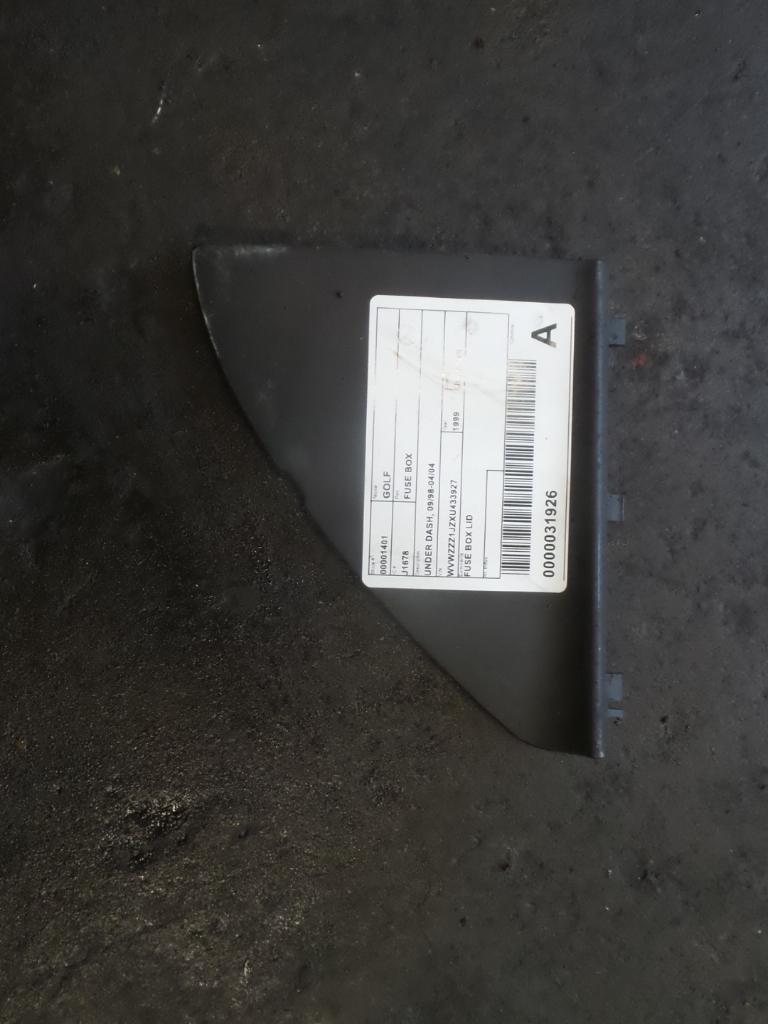 1999 Volkswagen Golf Fuse Box View Auto part Fuse Box Volkswagen Golf 1999