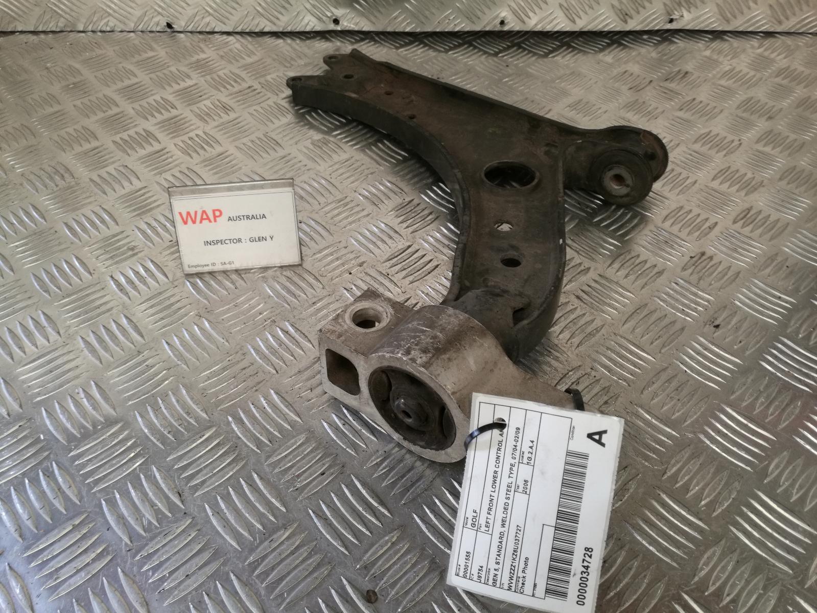 View Auto part Left Front Lower Control Arm Volkswagen Golf 2006
