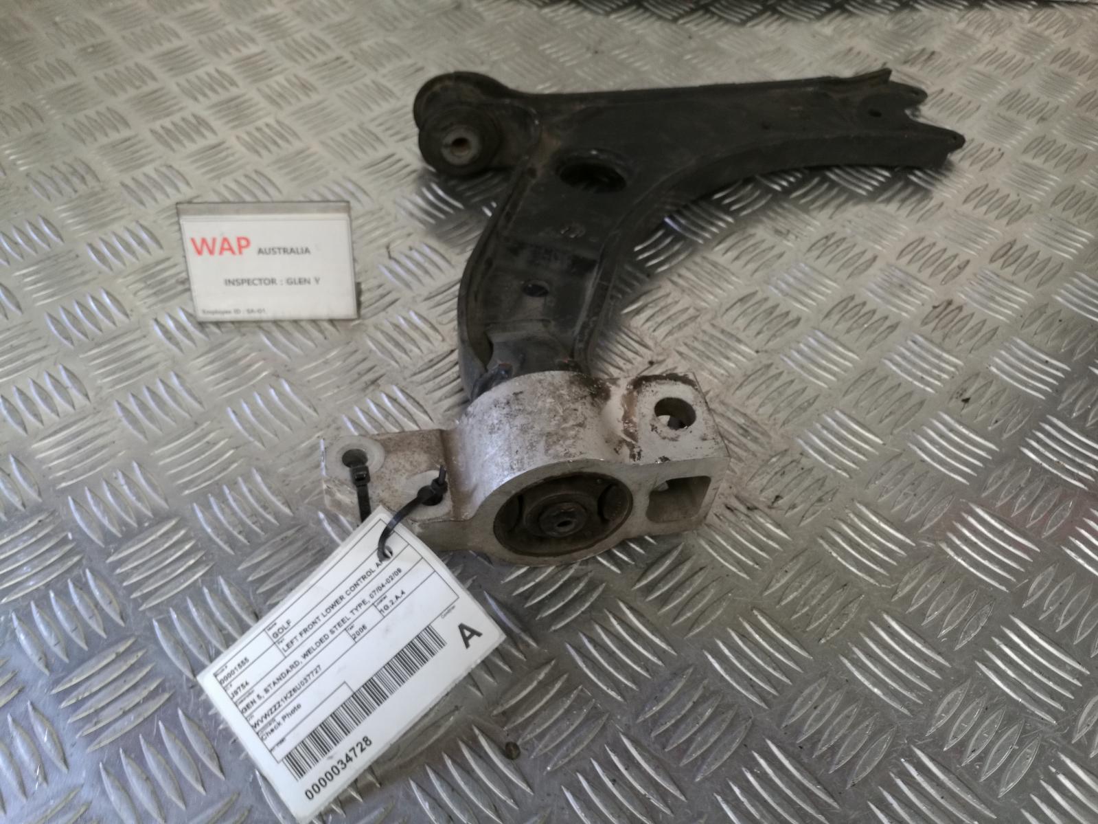 View Auto part Left Front Lower Control Arm Volkswagen Golf 2006