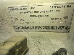 View Auto part Intermediate Pipe Mitsubishi Lancer 1997