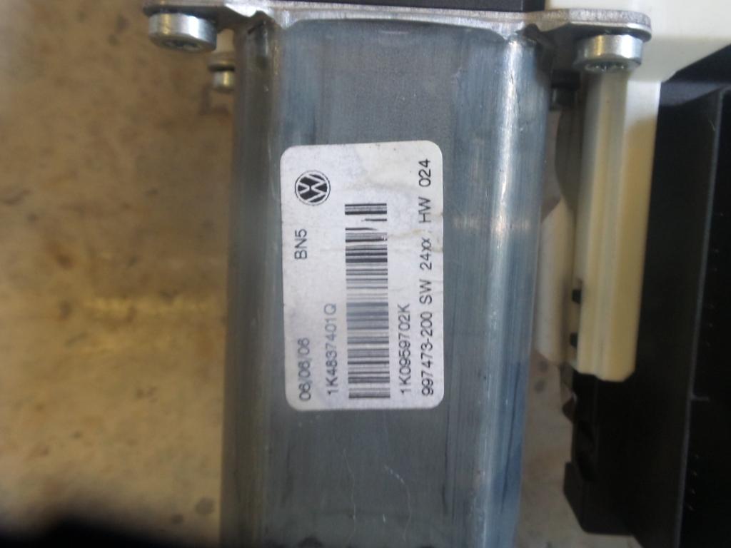 View Auto part Left Front Window Reg/Motor Volkswagen Golf 2006