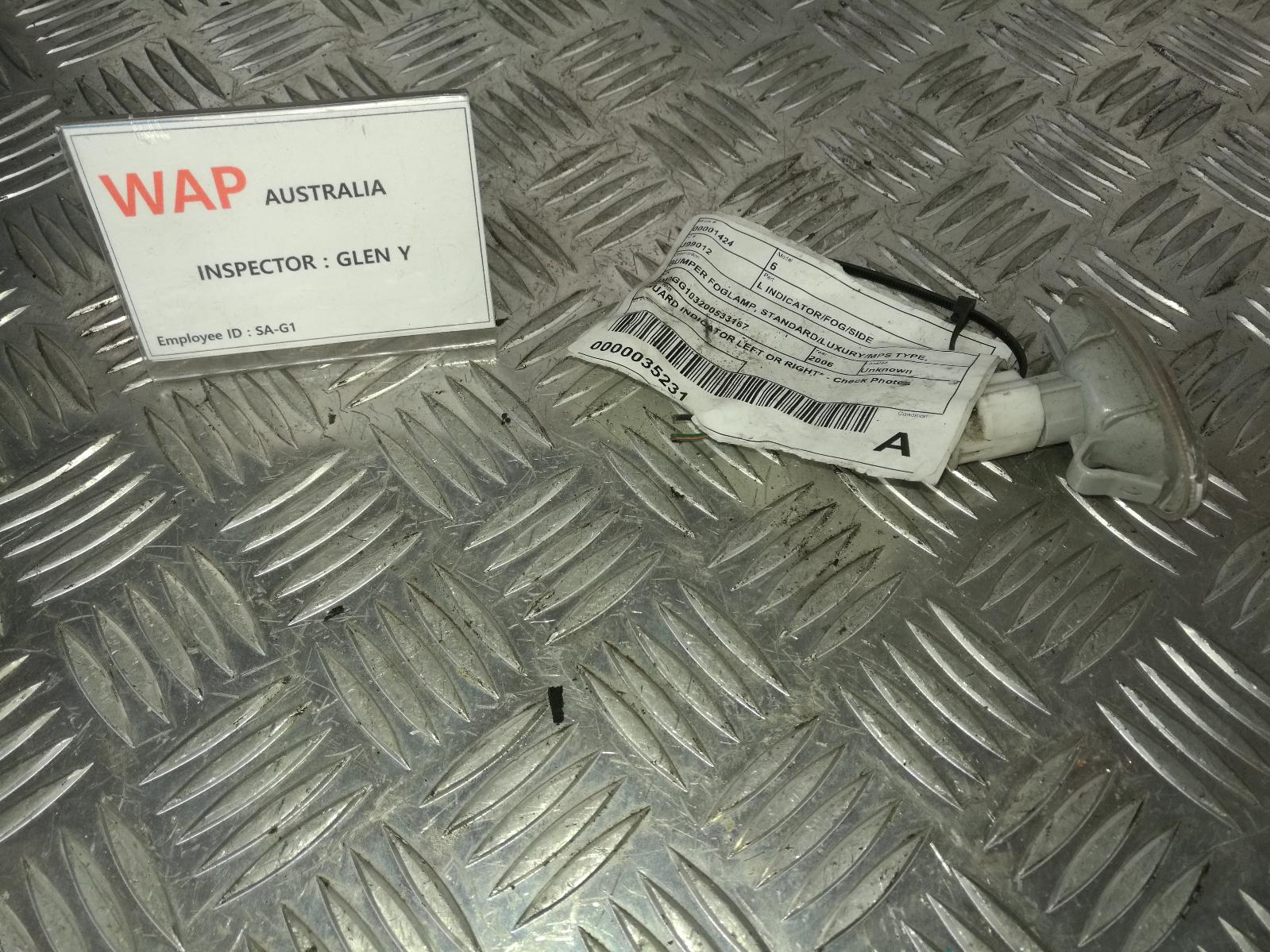 View Auto part Left Indicator/Fog/Side Mazda 6 2006