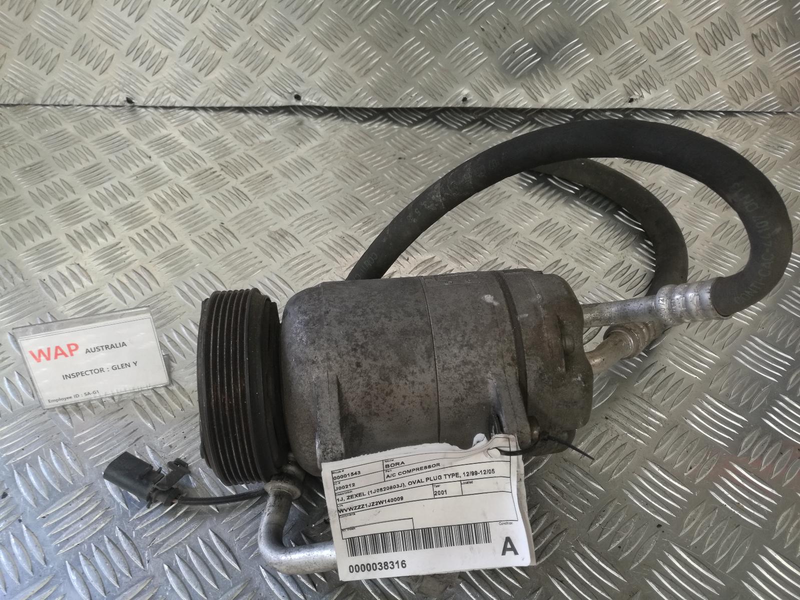 2001 Volkswagen Bora A/C Compressor View Auto part A/C Compressor Volkswagen Bora 2001
