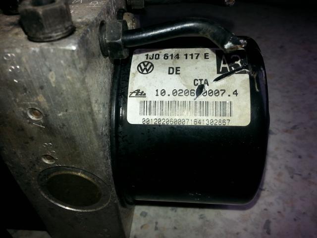 2001 Volkswagen Bora Abs Pump/Modulator View Auto part Abs Pump/Modulator Volkswagen Bora 2001