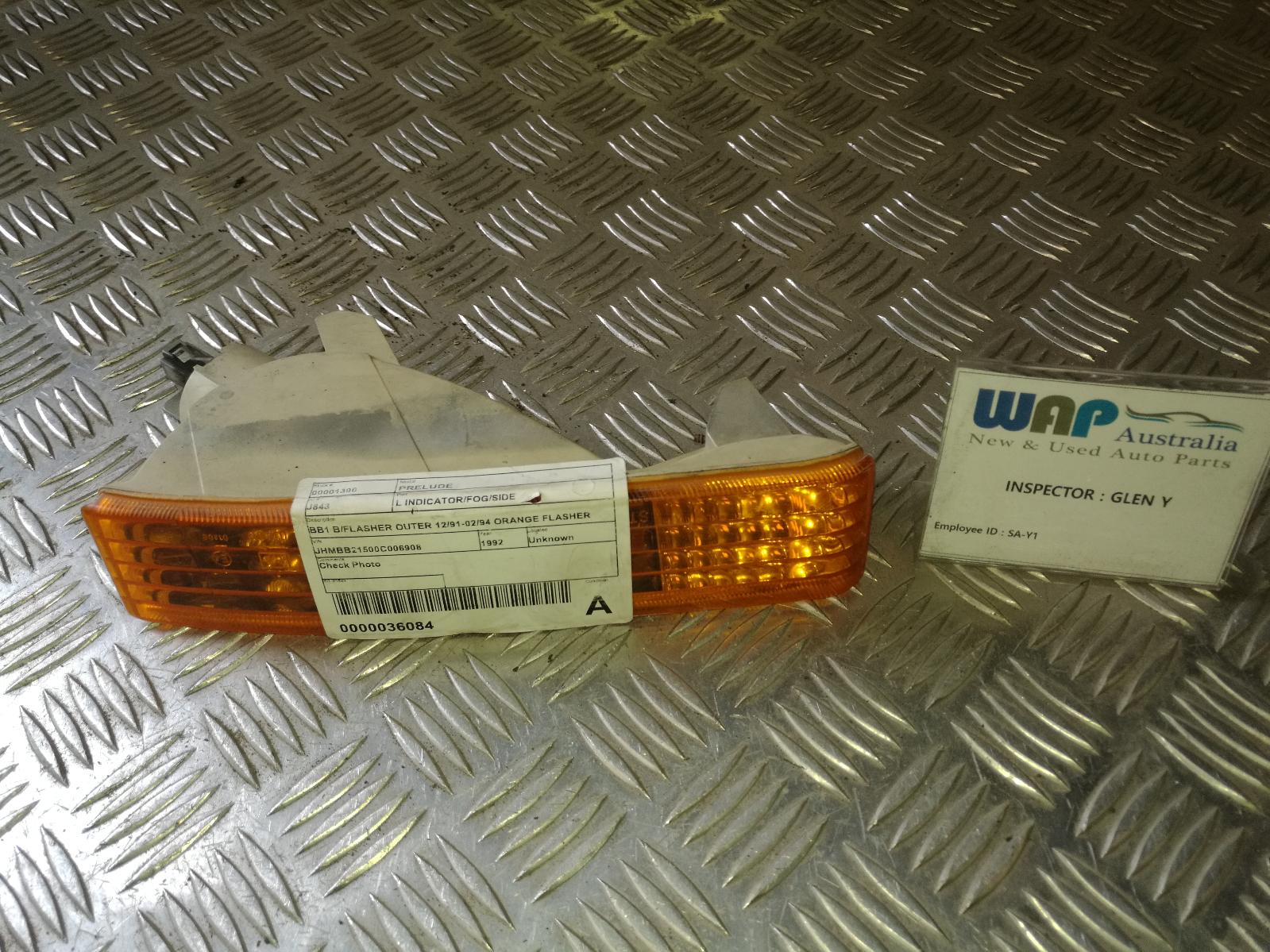 View Auto part Left Indicator/Fog/Side Honda Prelude 1992