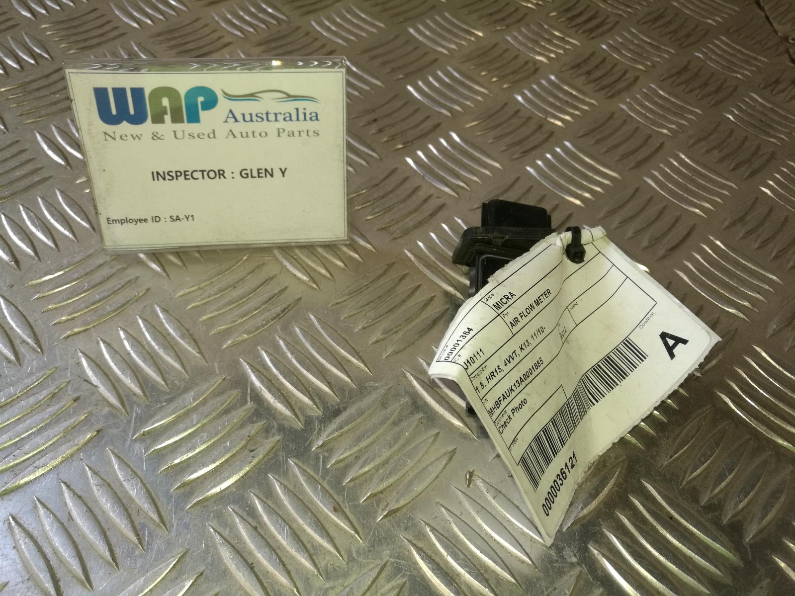 View Auto part Air Flow Meter Nissan Micra 2012