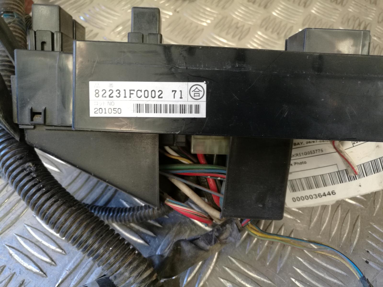 View Auto part Fuse Box Subaru Forester 2001