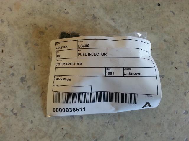 View Auto part Fuel Injector Lexus Ls400 1991