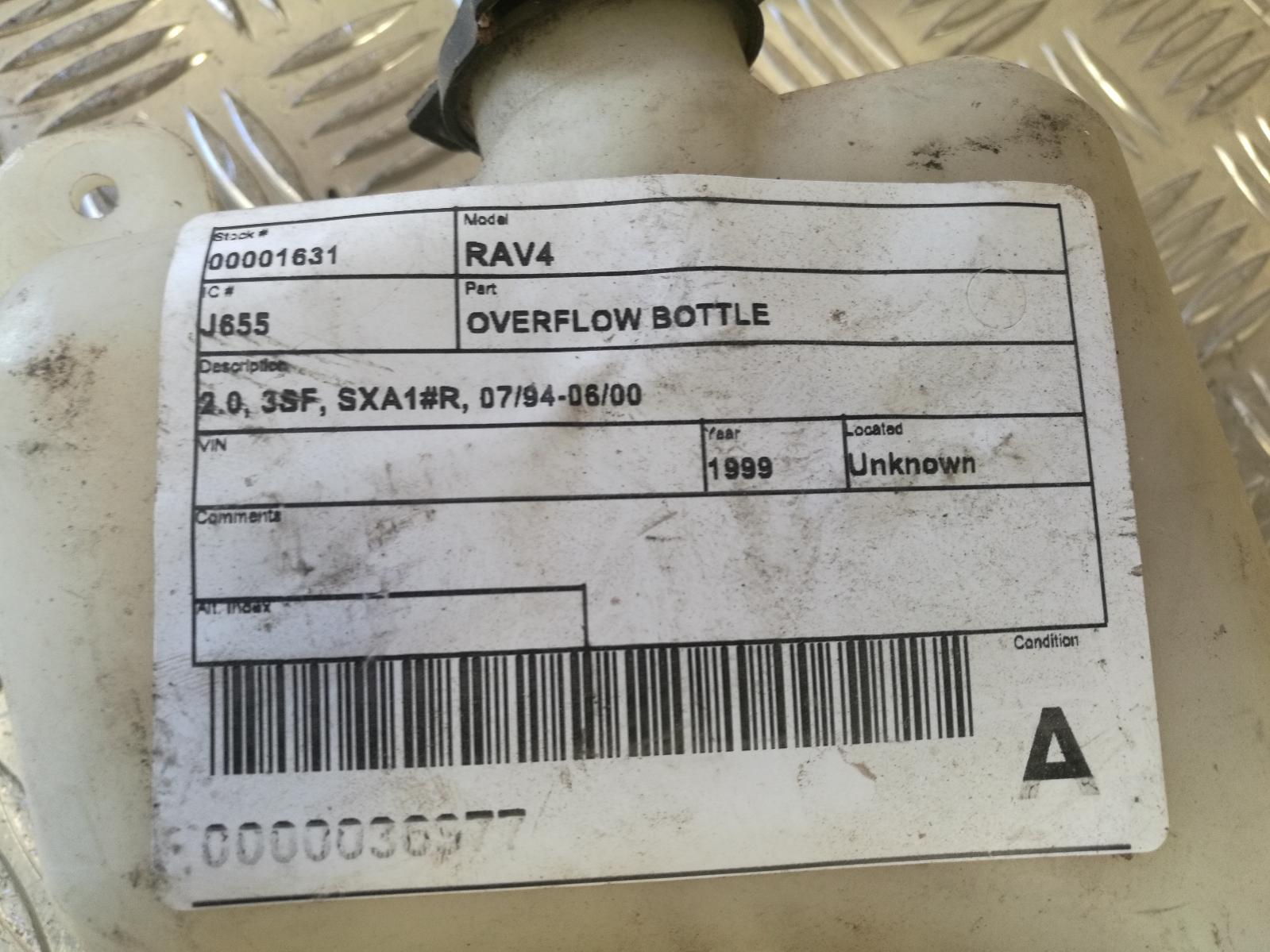 View Auto part Overflow Bottle Toyota Rav4 1999