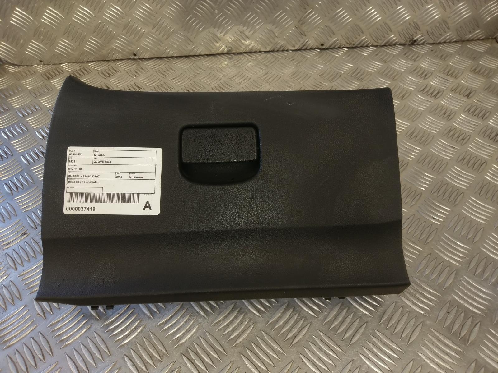 View Auto part Glove Box Nissan Micra 2012