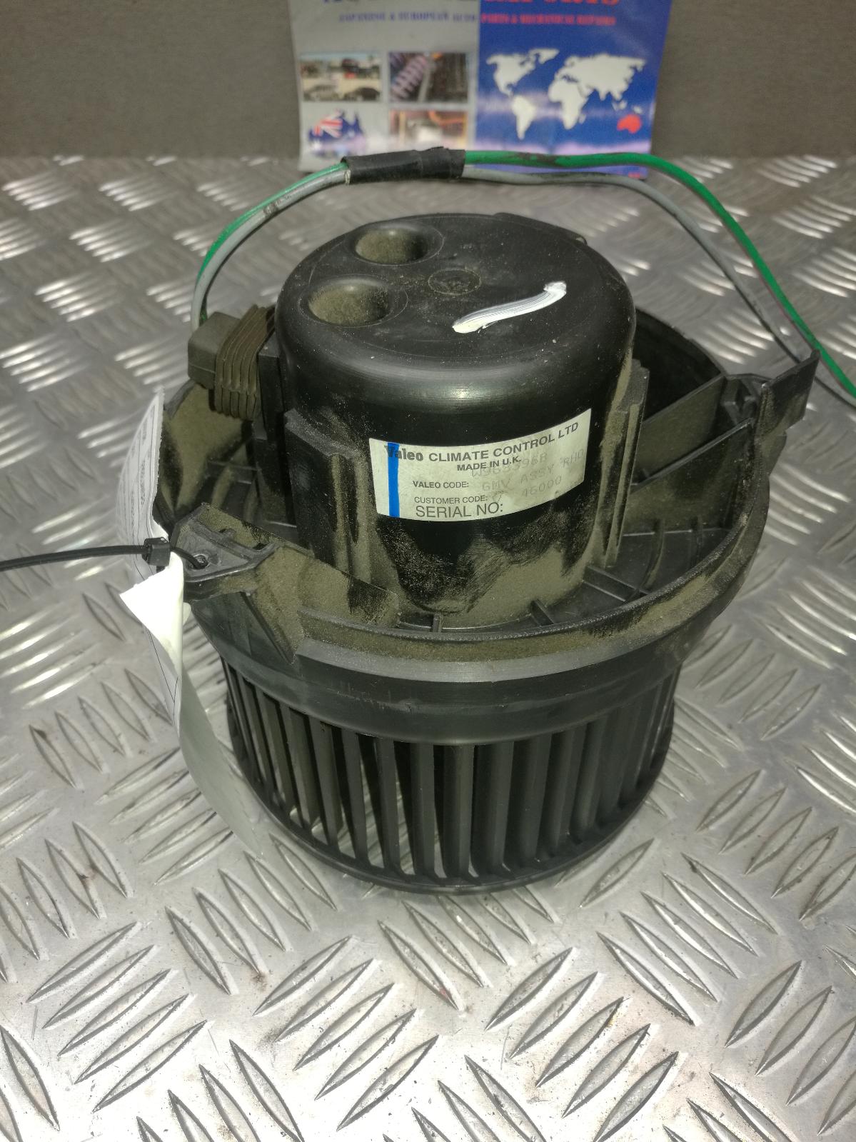 1999 Land Rover Freelander Heater Fan Motor View Auto part Heater Fan Motor Land Rover Freelander 1999