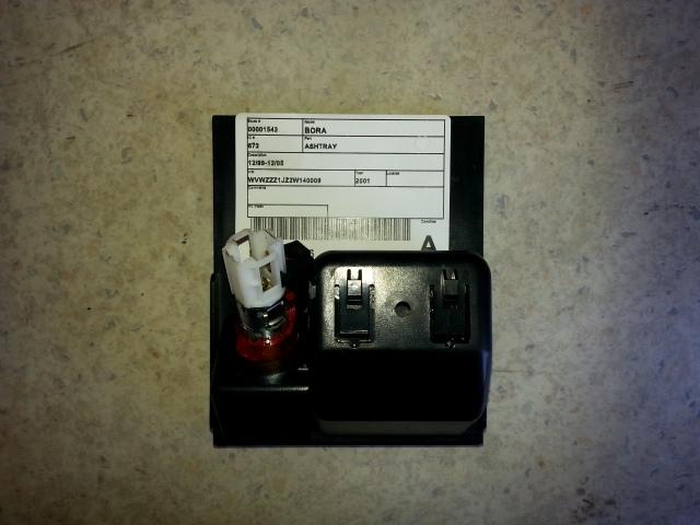 View Auto part Ashtray Volkswagen Bora 2001