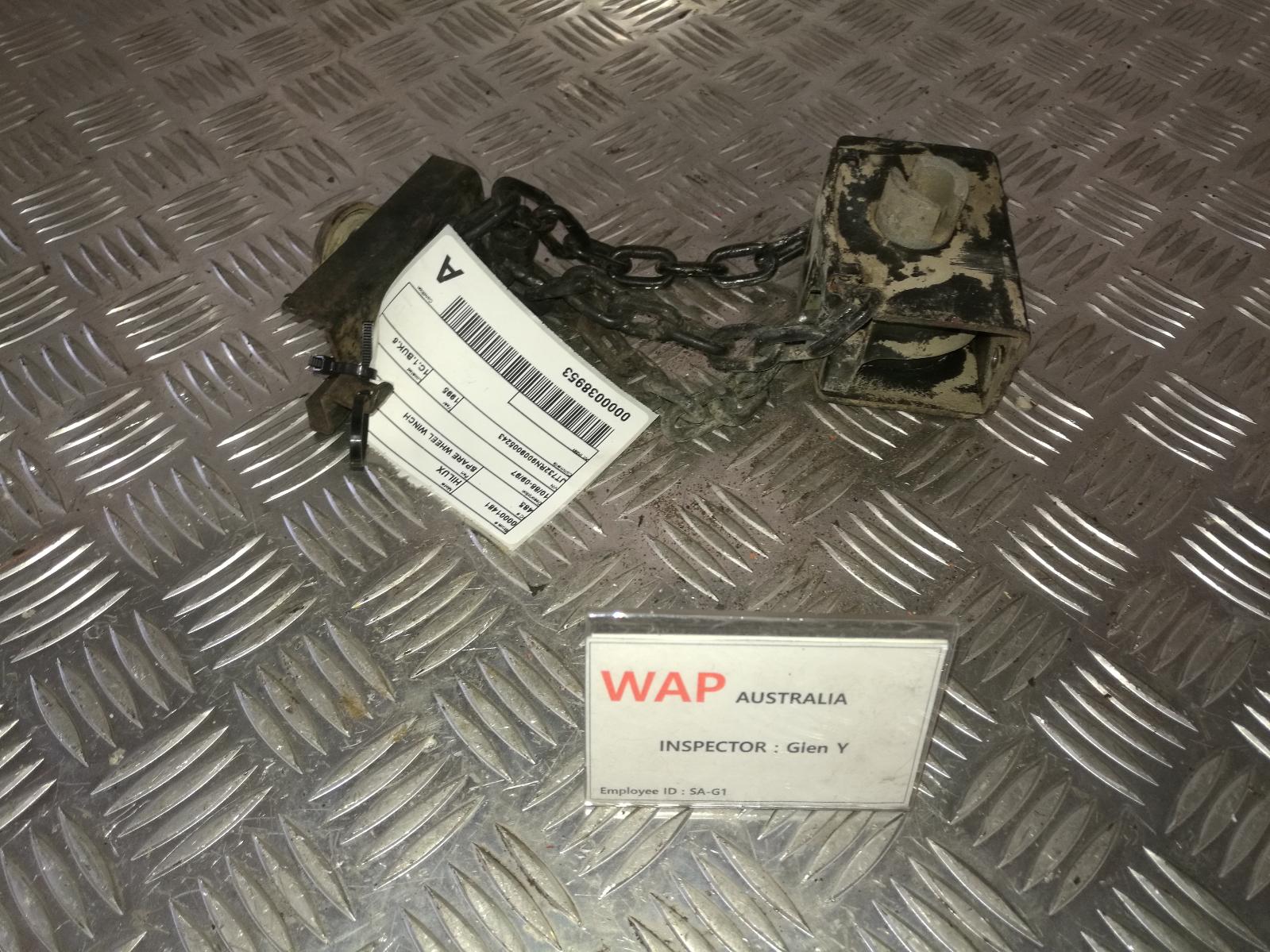 1995 Toyota Hilux Spare Wheel Winch View Auto part Spare Wheel Winch Toyota Hilux 1995