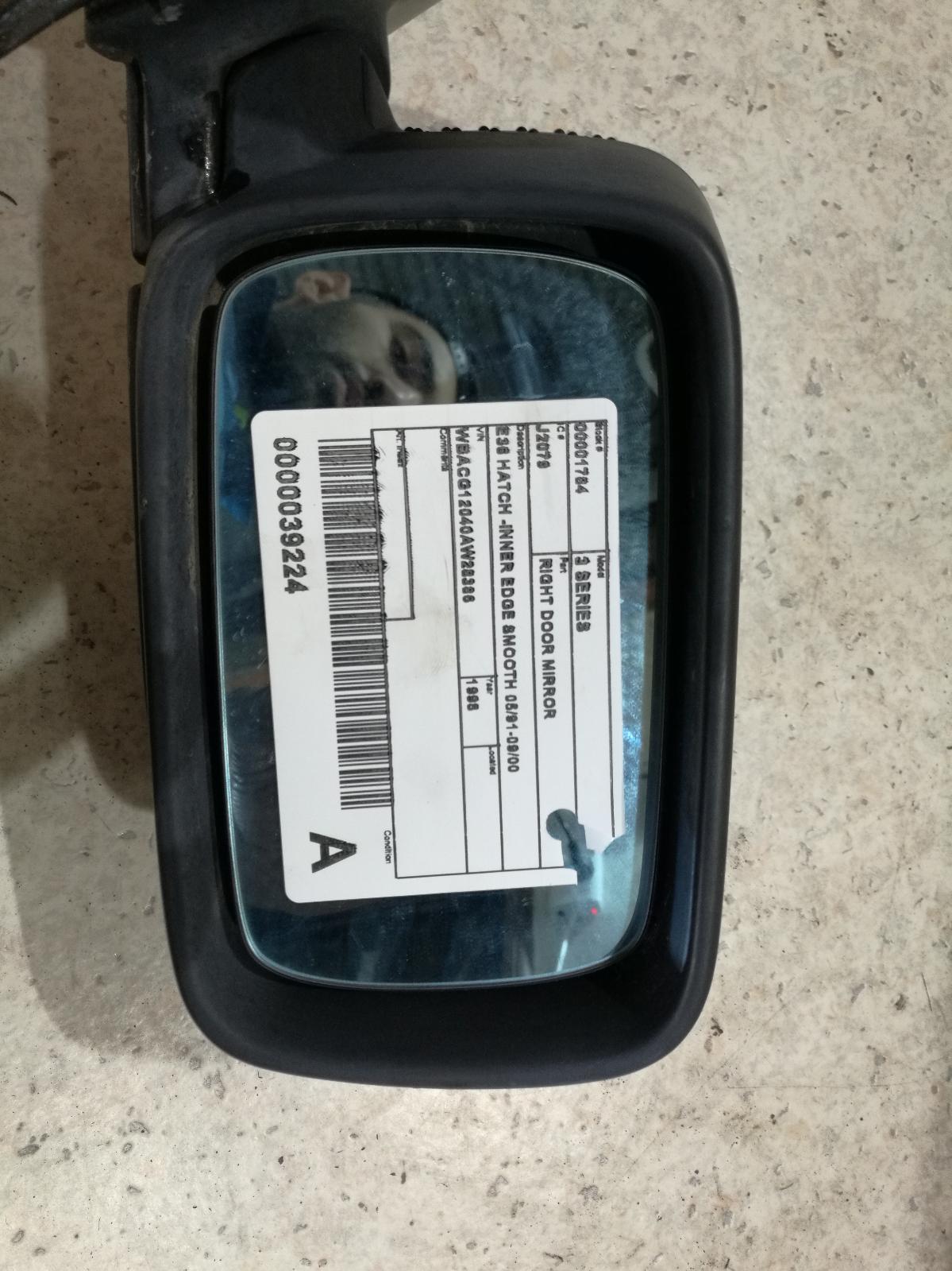 1998 Bmw 3 Series Right Door Mirror View Auto part Right Door Mirror Bmw 3 Series 1998