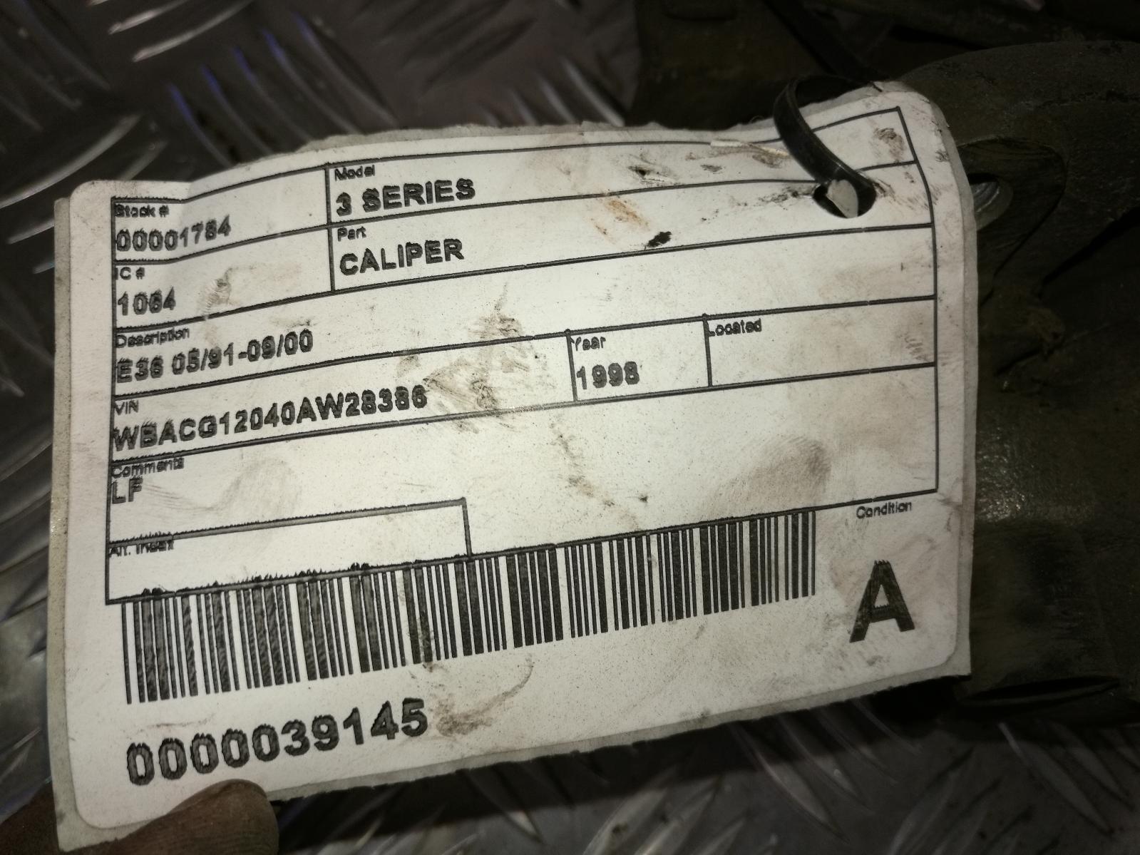 View Auto part Caliper Bmw 3 Series 1998