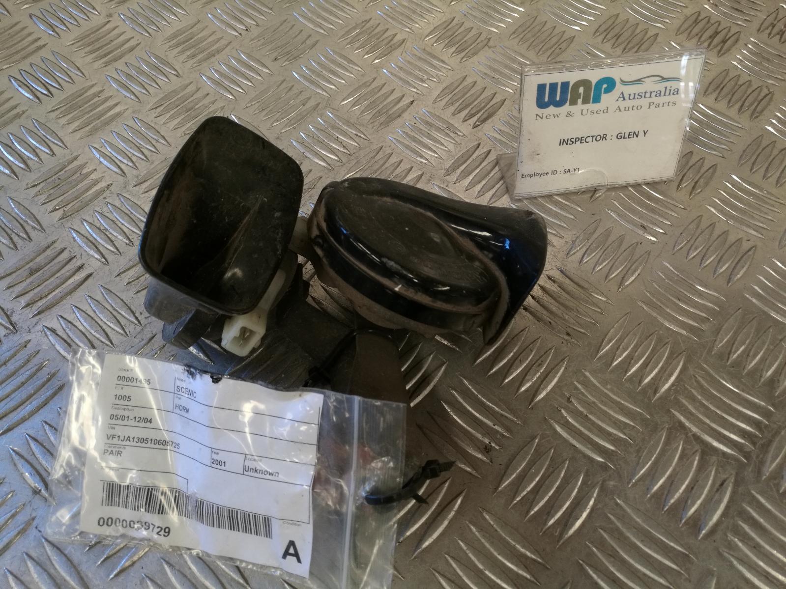 View Auto part Horn Renault Scenic 2001