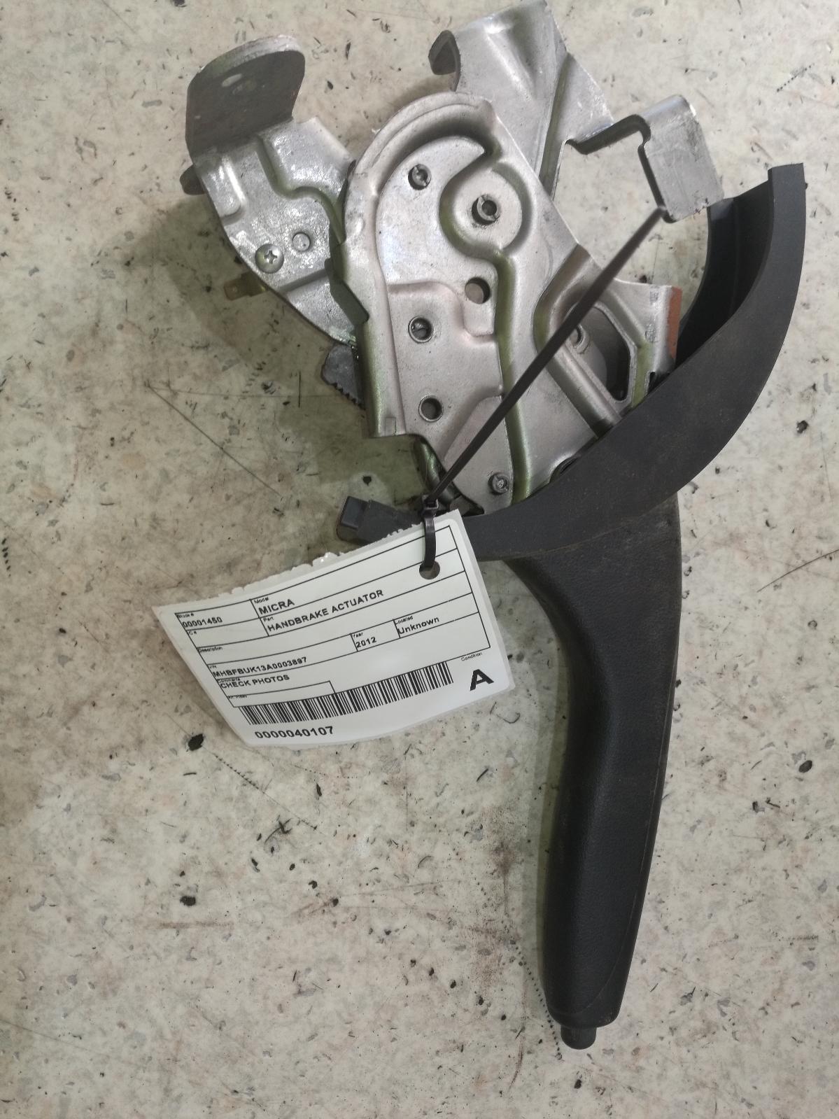 2012 Nissan Micra Handbrake Lever View Auto part Handbrake Lever Nissan Micra 2012