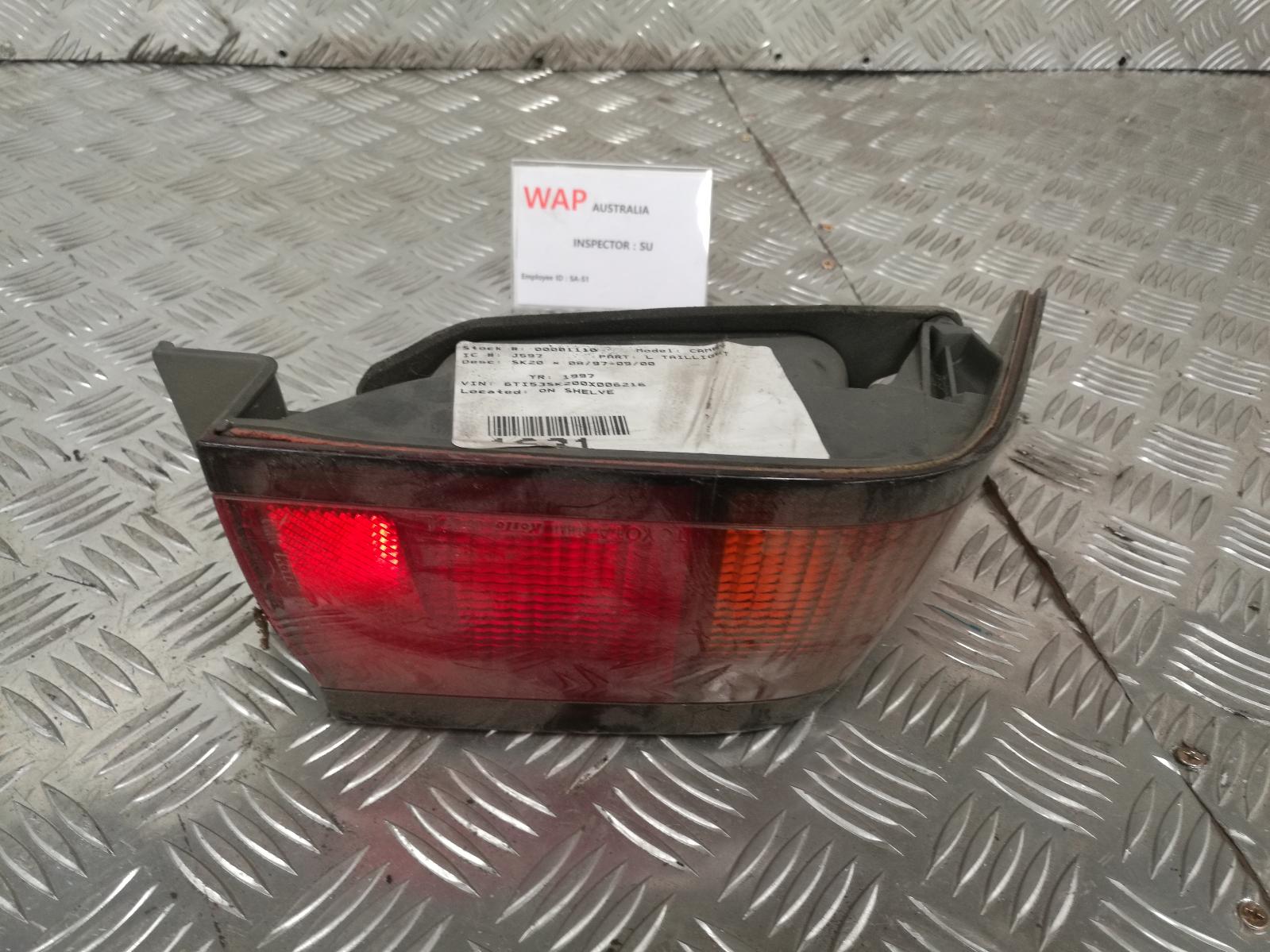 1997 Toyota Camry Left Taillight View Auto part Left Taillight Toyota Camry 1997