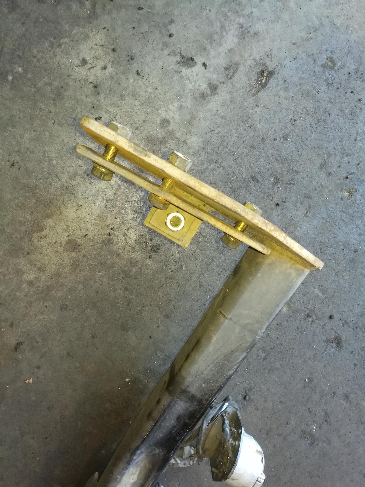 2001 Mitsubishi Triton Towbar View Auto part Towbar Mitsubishi Triton 2001