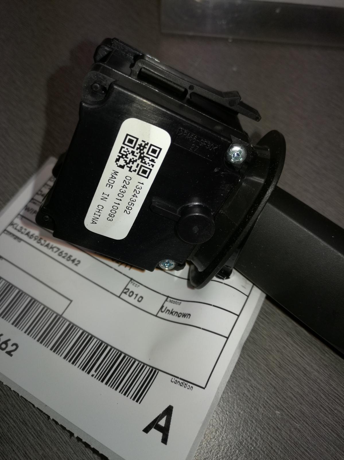 2010 Holden Cruze Combination Switch View Auto part Combination Switch Holden Cruze 2010
