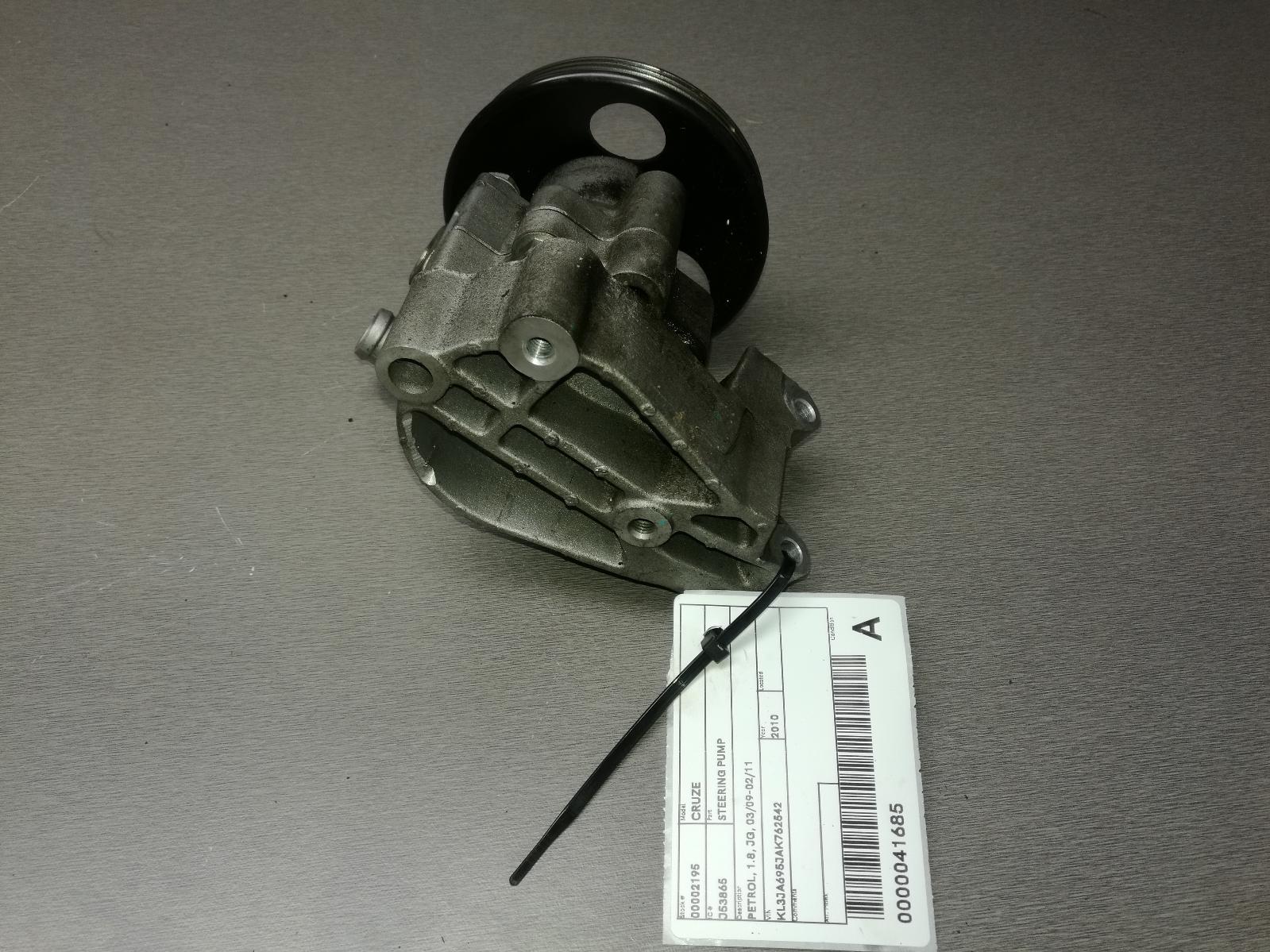 View Auto part Steering Pump Holden Cruze 2010