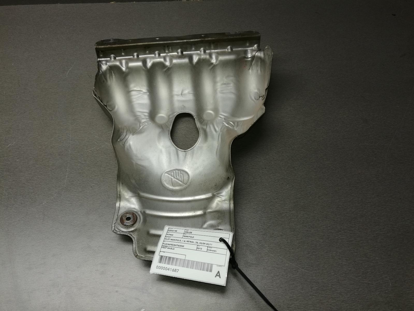 2010 Holden Cruze Manifold View Auto part Manifold Holden Cruze 2010