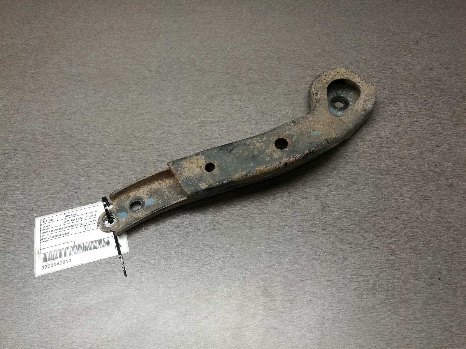 View Auto part Left Rear Trailing Arm Subaru Impreza 2010