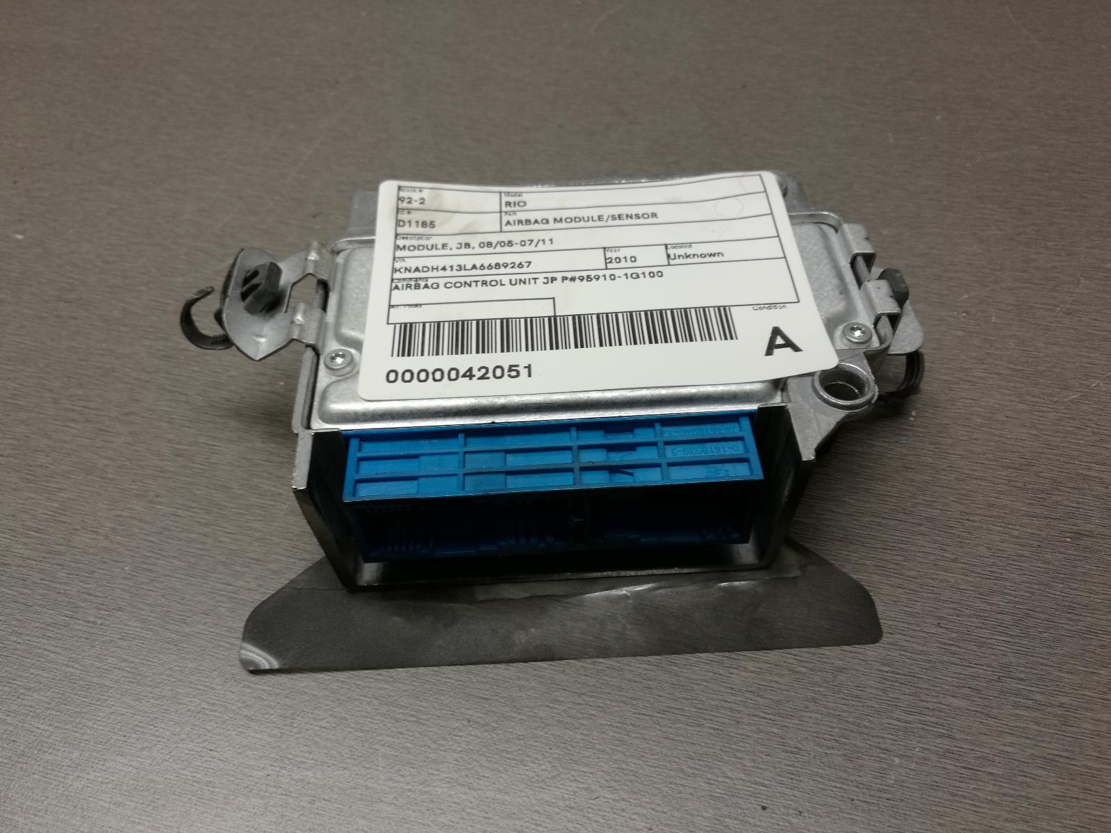 View Auto part Airbag Module/Sensor Kia Rio 2010