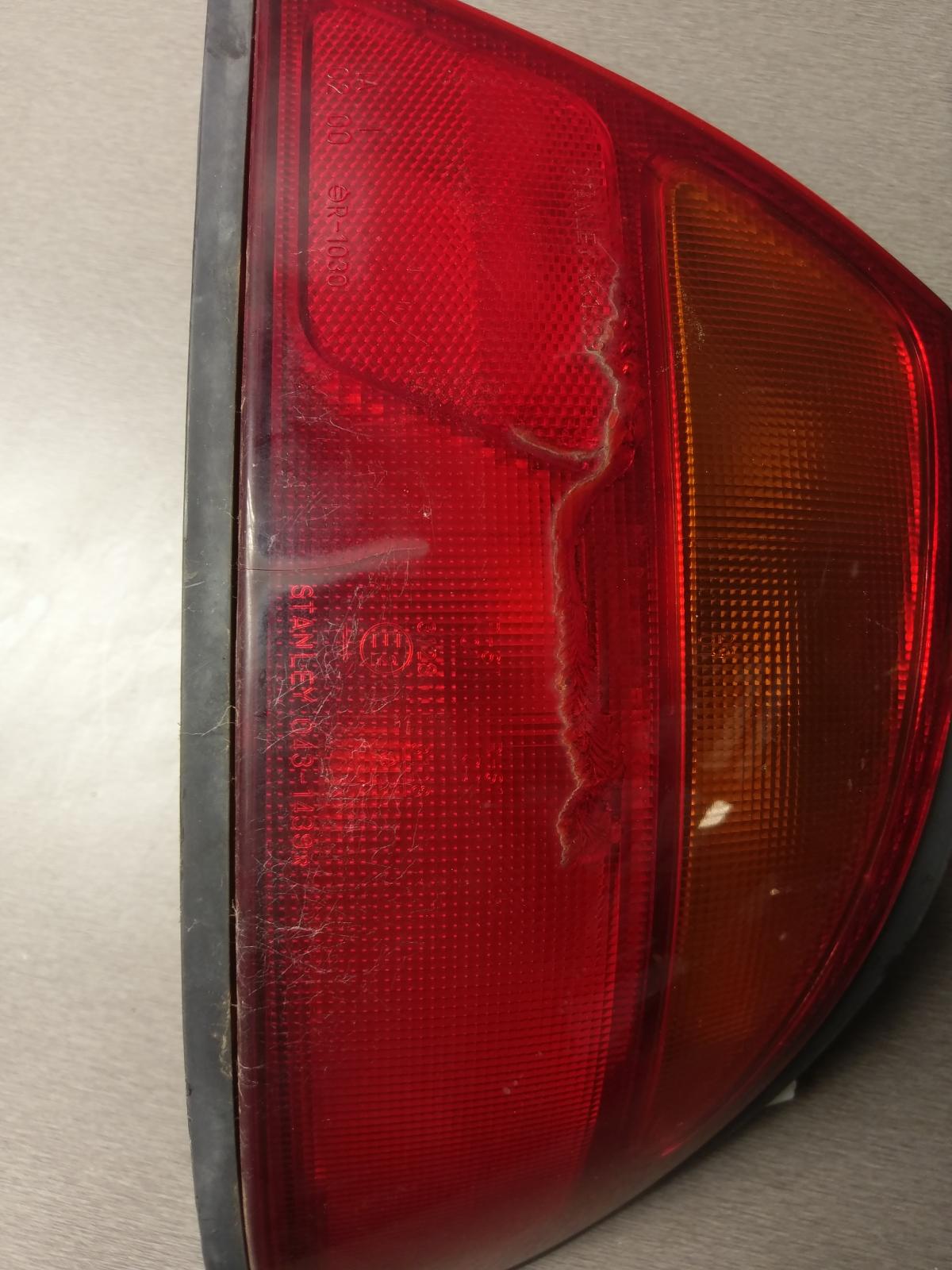 1996 Mazda Astina Right Taillight View Auto part Right Taillight Mazda Astina 1996