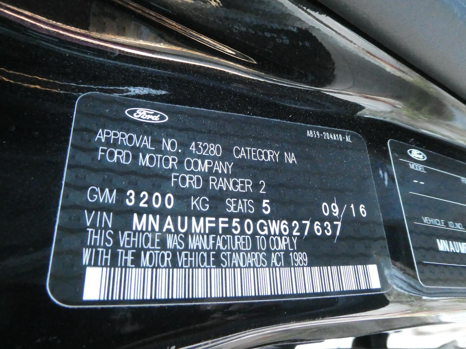 View Auto part Left Front Strut Ford Ranger 2016