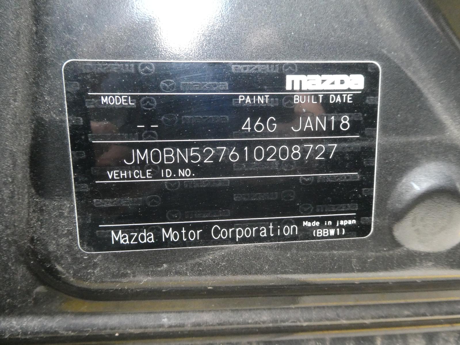 Throttle Body 3 Mazda 2018