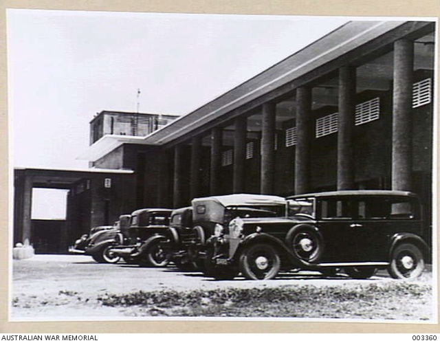 THE OFFICERS MESS AT ONE OF THE RAAF STATIONS. | Australian War Memorial
