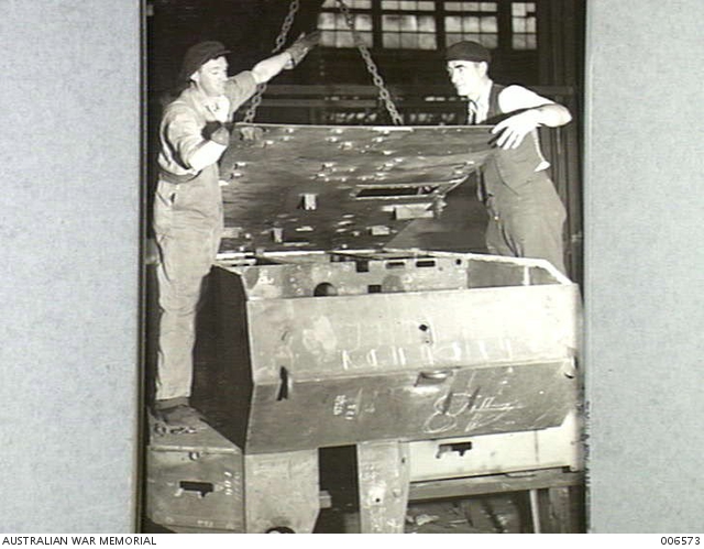MANUFACTURERS OF BREN GUN CARRIERS (NEWPORT). | Australian War Memorial