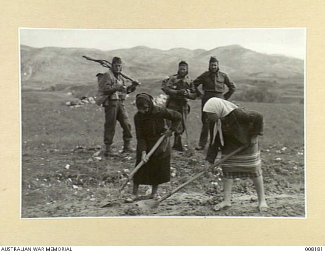 ON THE PASS NORTH OF ELASSON. CONSCRIPTION FOR THE GREEK ARMY HAD LEFT ...