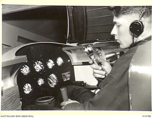 AFTER HE HAS FLOWN SOLO, L.A.C. JOHNSON FLIES 