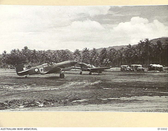 FIGHTER PLANES FROM AN RAAF SQUADRON THAT PLAYED A BIG PART IN ...