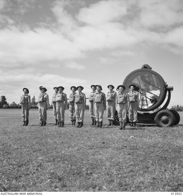 A GROUP OF GIRLS OF THE AWAS WHO ARE BEING TRAINED IN THE OPERATION OF ...