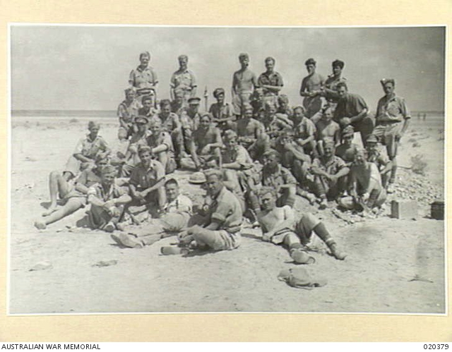 “B” Troops of 425 Battery, 107th Regiment, Royal Horse Artillery, relax ...