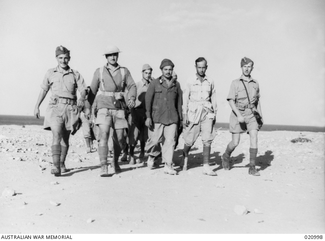 Polish Military Police guarding Italian Prisoners of War in Tobruk ...