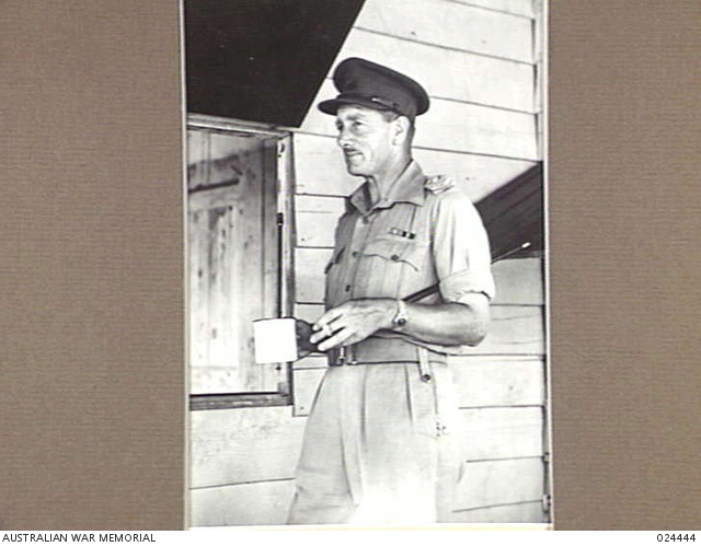 BEIRUT, SYRIA. 1942-06. MAJOR J.K.N. GOODWIN, CAMP COMMANDANT OF 