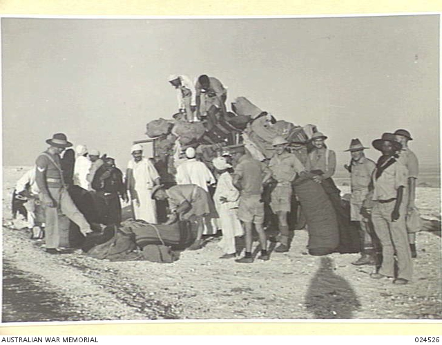 ARABS WERE ORDERED TO LEAVE THE AREA AS AXIS FORCES PUSHED TOWARD THE ...