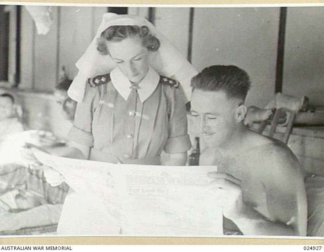 GAZA RIDGE, PALESTINE. 1942-08-30. NURSING SISTER B. MORRISBY OF HOBART ...