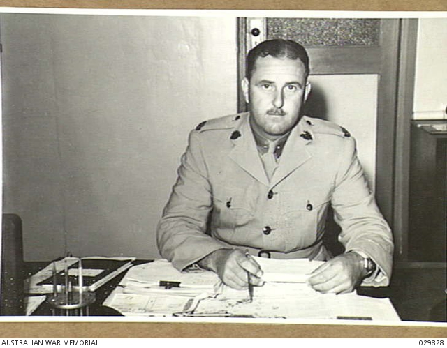 ADELAIDE, AUSTRALIA. 1943-03-24. MAJOR C.W. SIMMONS, ROYAL AUSTRALIAN ...